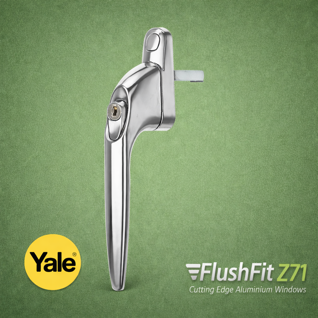Yale FlushFit Chrome Handle