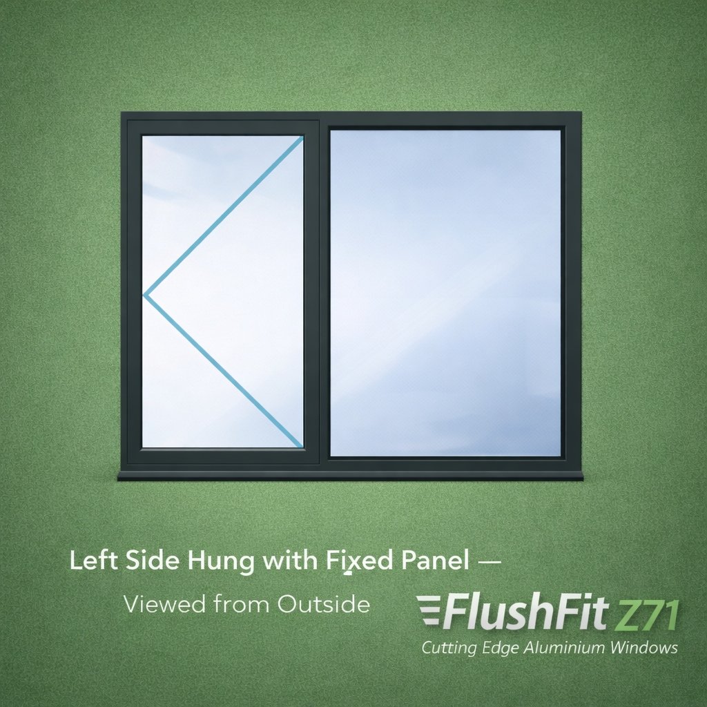 Left Side Hung with Fixed Panel